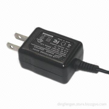 Plug-in AC adapter, US plug for USA and Japan market, UL, FCC, PSE approved